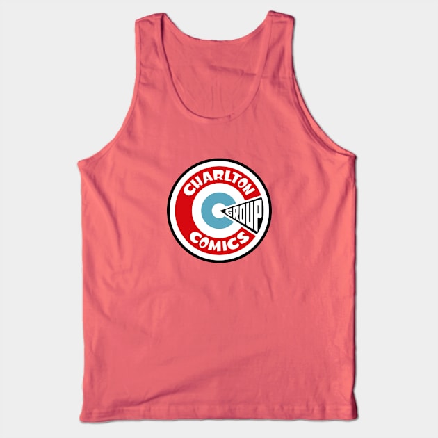 Charlton Comics Group Tank Top by BlazeComics